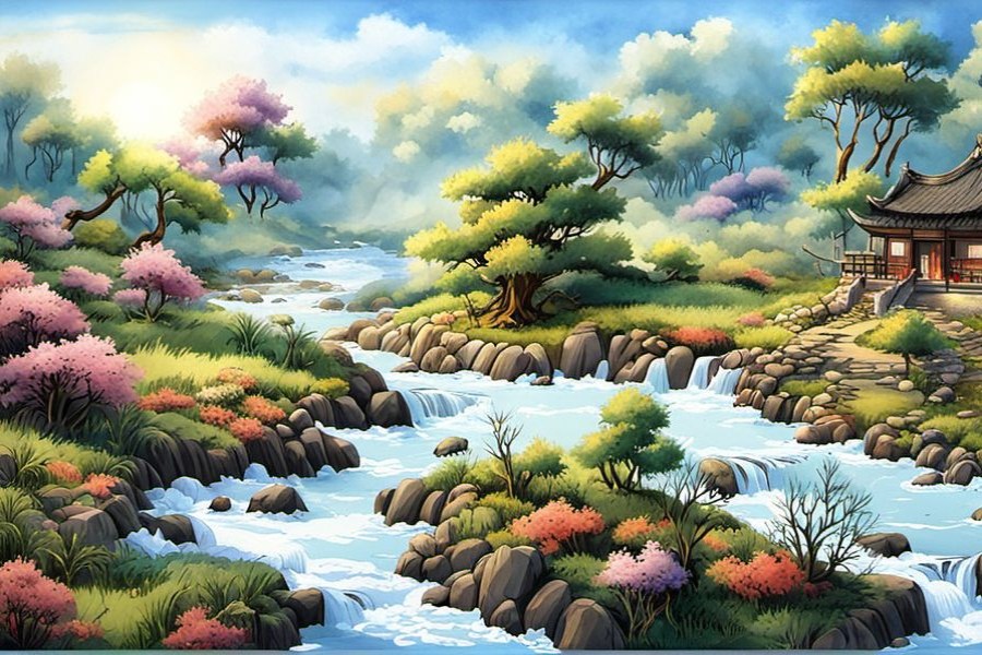 梦见路上有一大井坑水流出来是什么意思